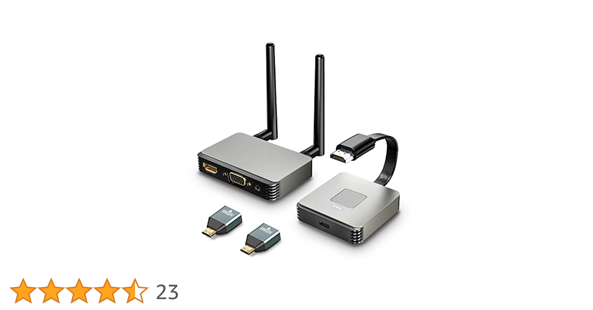 Amazon | Xotulv 【2023年最新】ワイヤレス hdmi 送受信機セット